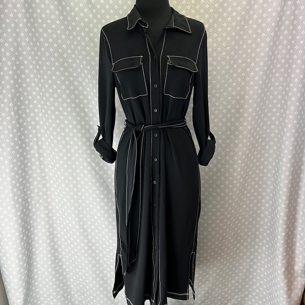 Chico’s Black Utility Business Dress